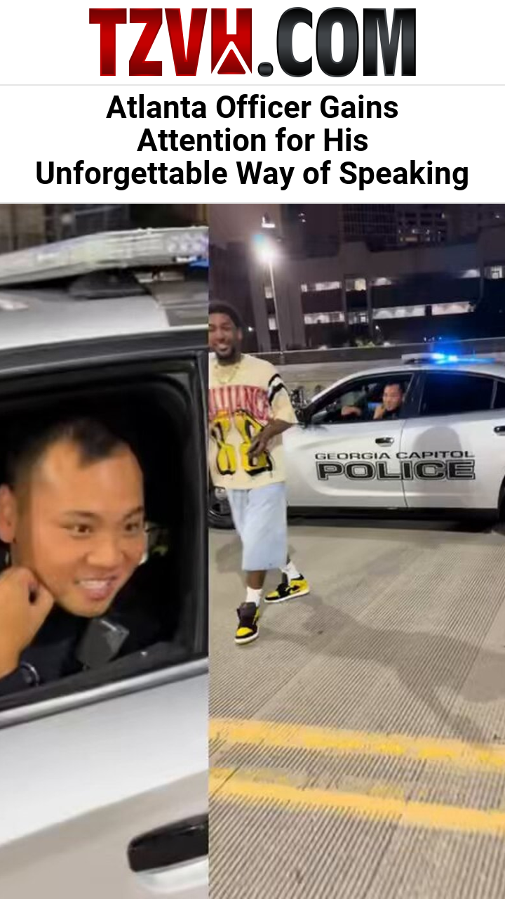 Atlanta Officer Gains Attention for His Unforgettable Way of Speaking