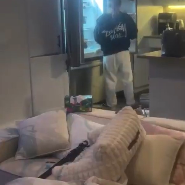 Woman Trashes Parents’ Kitchen in Wild Outburst as Family Watches