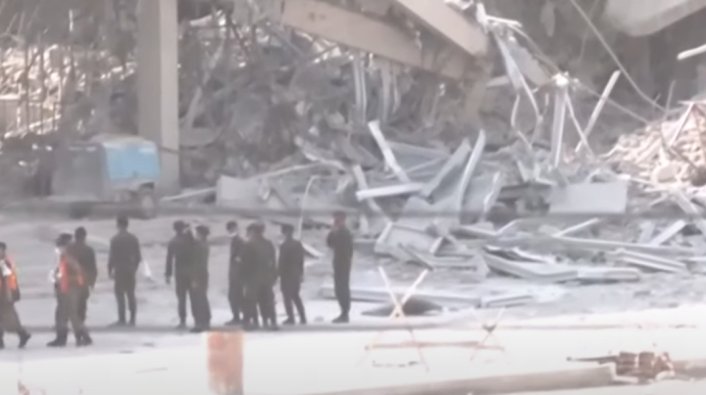 Search for Missing People Starts After Massive 7.7 Magnitude Earthquake Hits South Asia