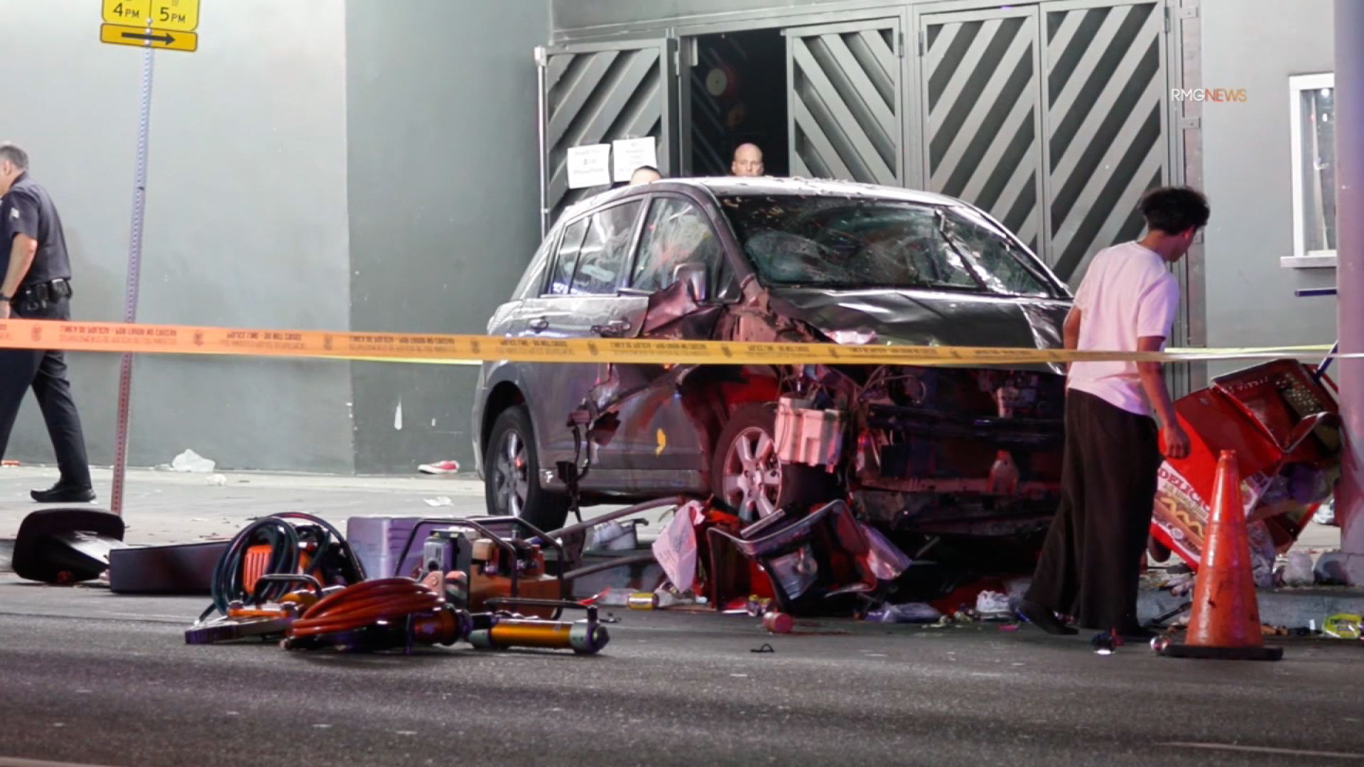 Bystander Shoots Driver Who Slammed Into LA Crowd