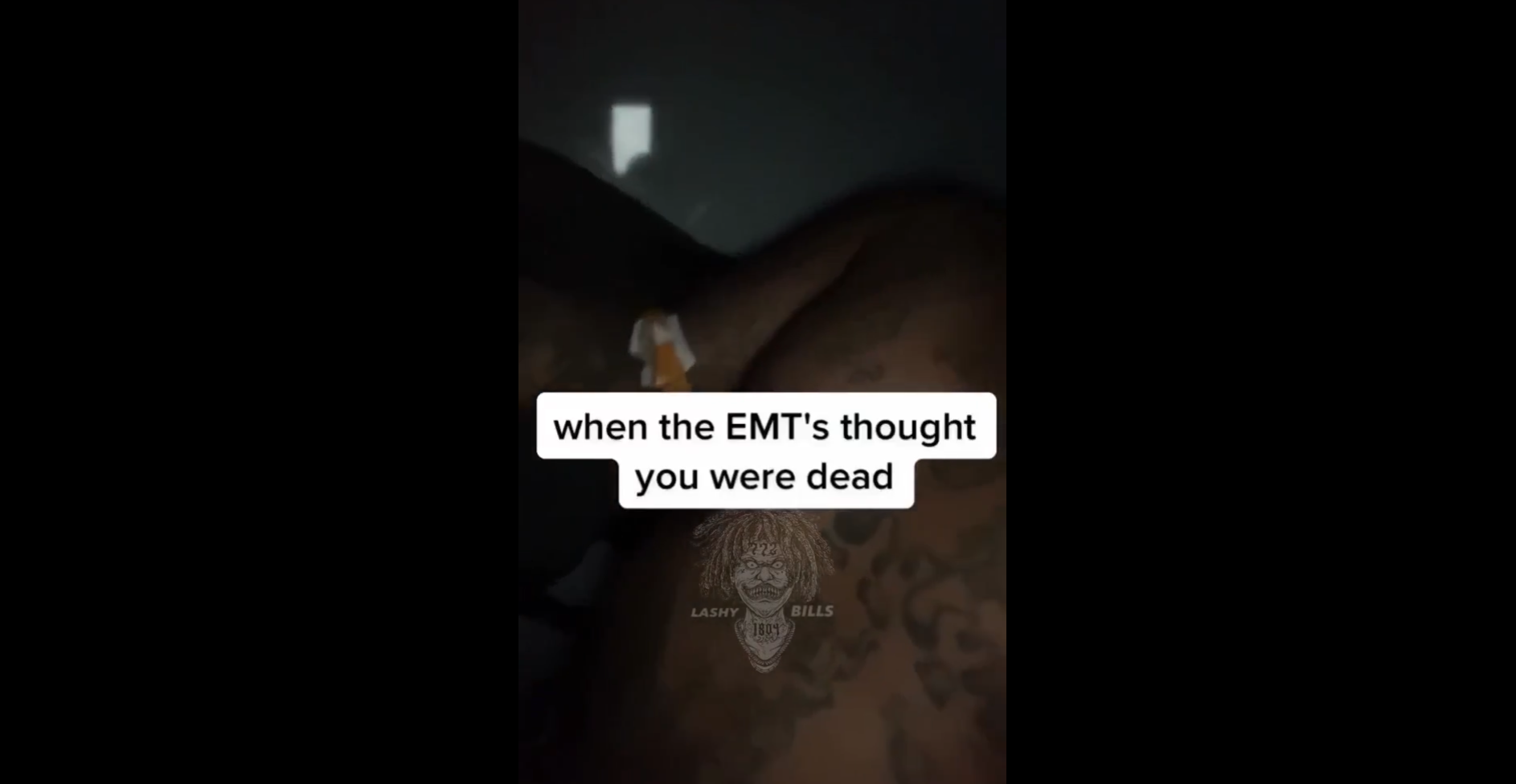 EMT’s forgot a man in the back of an ambulance